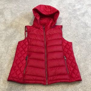 Removable Hood Puffer Vest